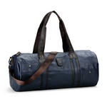 Shub-02 Faux Leather Gym-Travel Duffel Handbag by Wolph