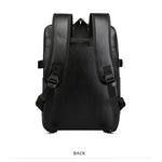 Otto Faux Leather Travel Backpack for Men