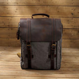 Arno-42 Waxed Waterproof Travel Rucksack by Wolph