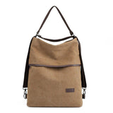 Vintage Canvas Travel Backpack for Women