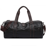 Shub-02 Faux Leather Gym-Travel Duffel Handbag by Wolph