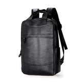 Otto-17 Faux Leather Unsex Travel Backpack by Wolph